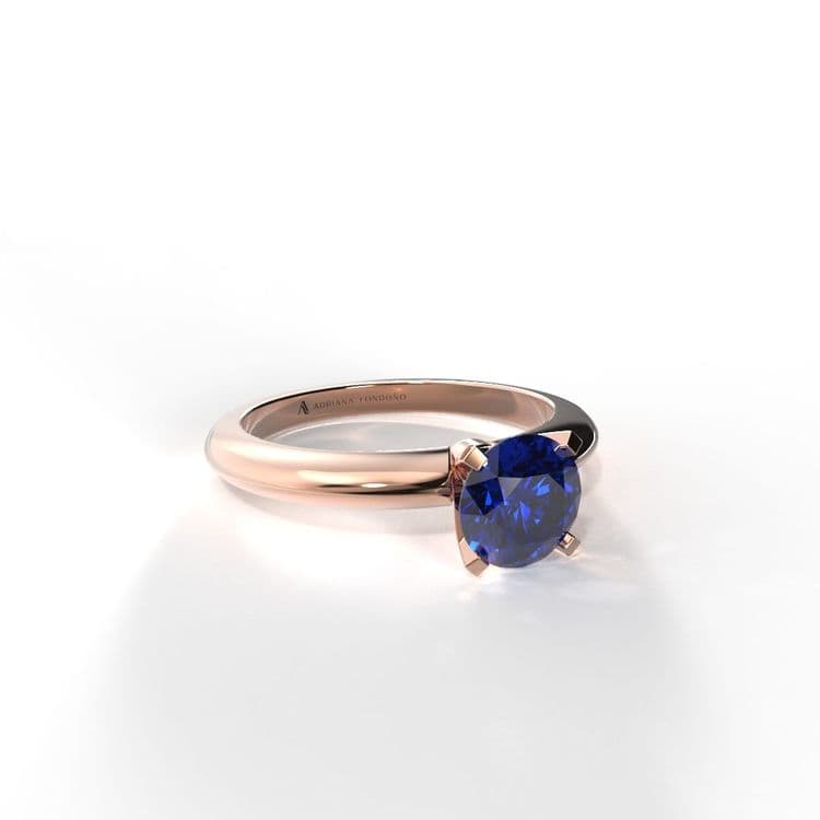 Anillo solitario estonia 0,50 cts