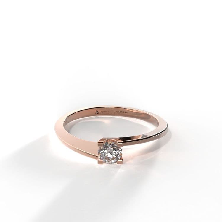 Anillo solitario hamburgo 0,10 cts