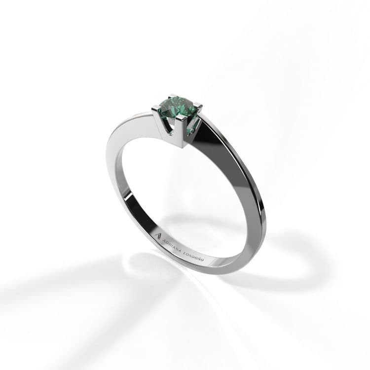 Anillo solitario hamburgo 0,10 cts