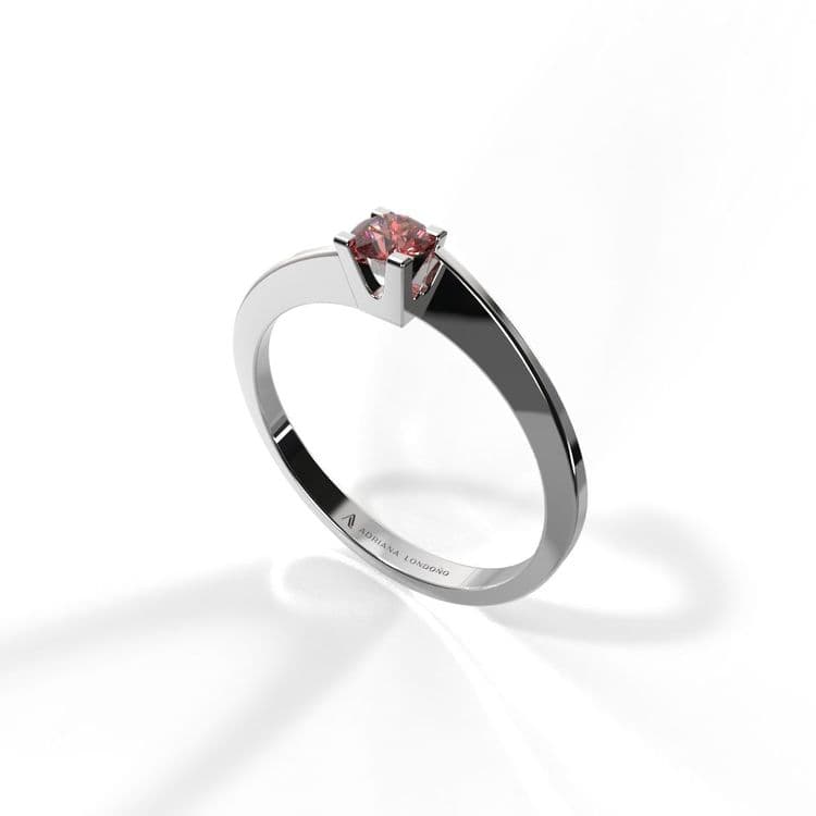 Anillo solitario hamburgo 0,10 cts