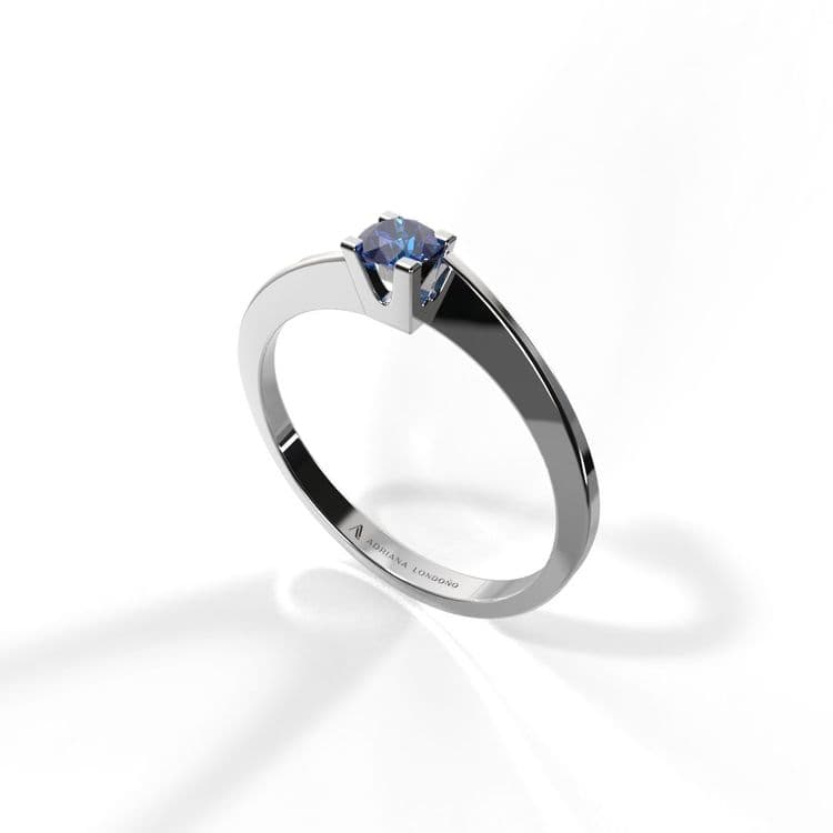 Anillo solitario hamburgo 0,10 cts