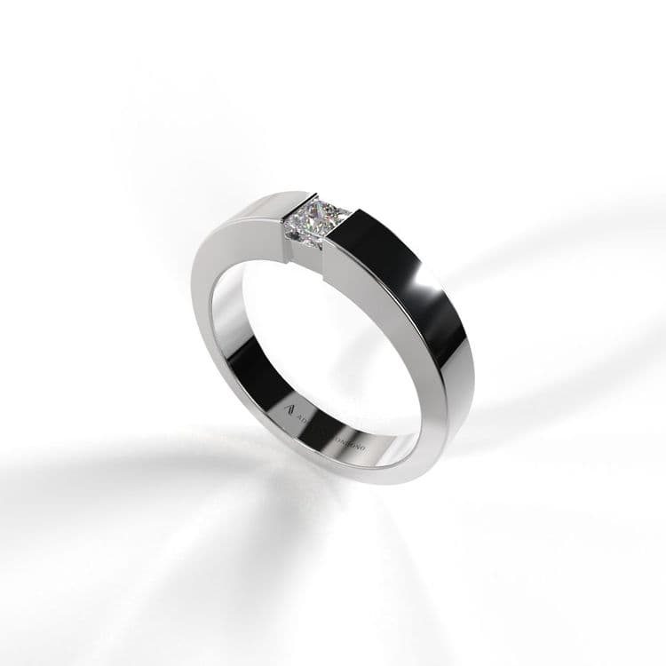 Anillo solitario hong kong 0,15 cts