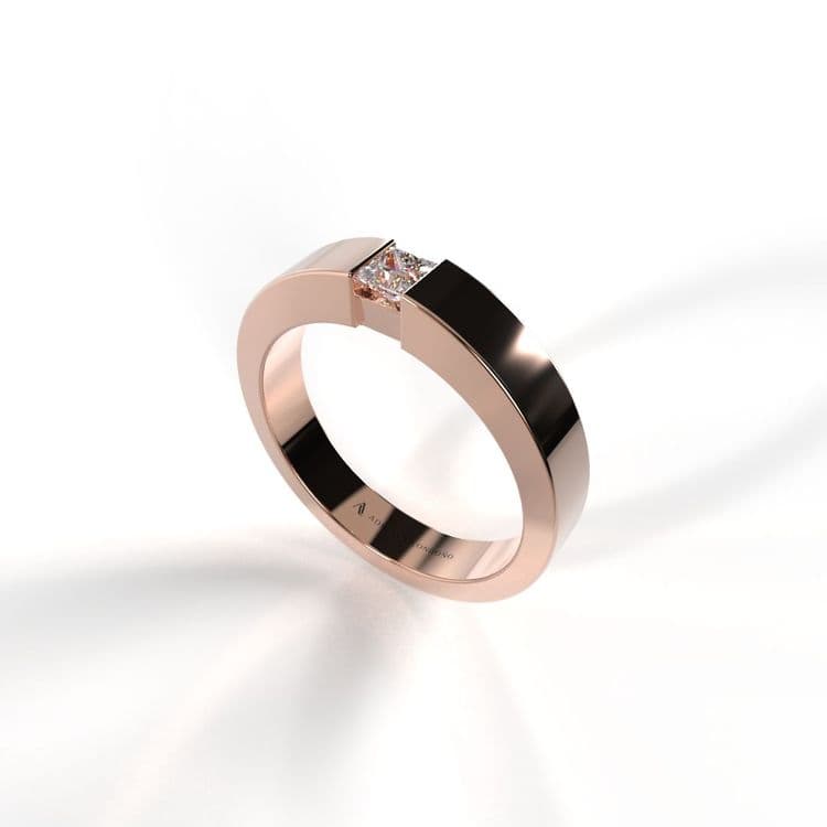 Anillo solitario hong kong 0,15 cts