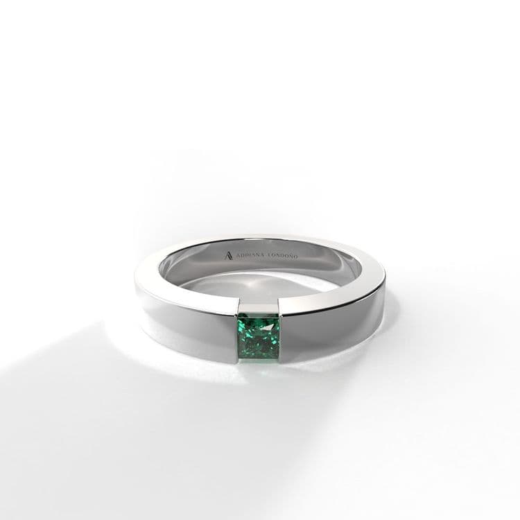 Anillo solitario hong kong 0,15 cts