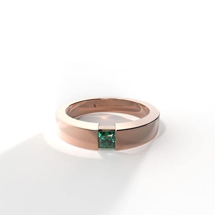 Anillo solitario hong kong 0,15 cts