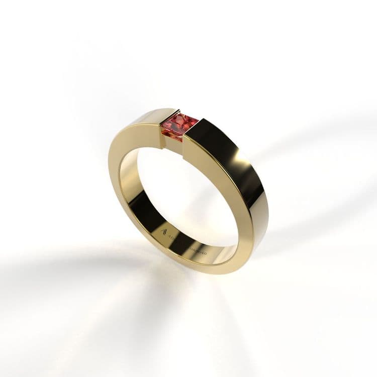 Anillo solitario hong kong 0,15 cts