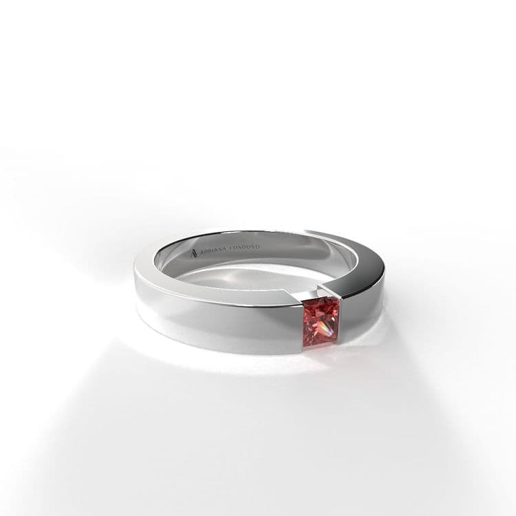 Anillo solitario hong kong 0,15 cts