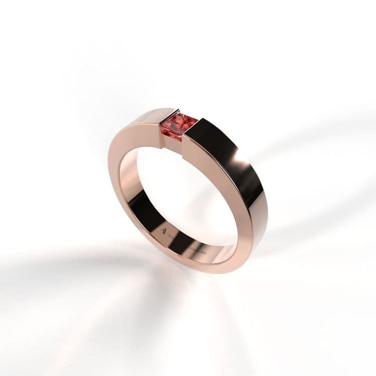 Anillo solitario hong kong 0,15 cts