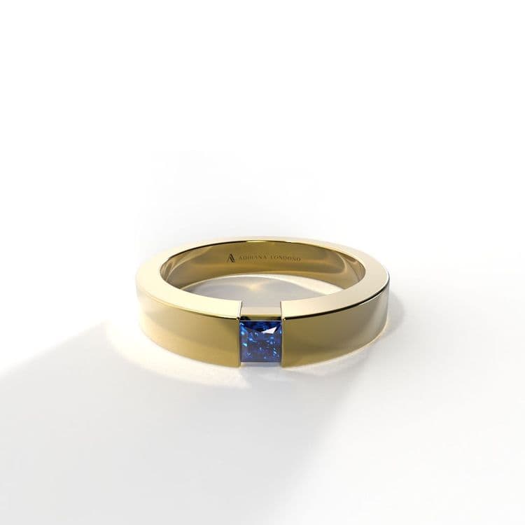 Anillo solitario hong kong 0,15 cts