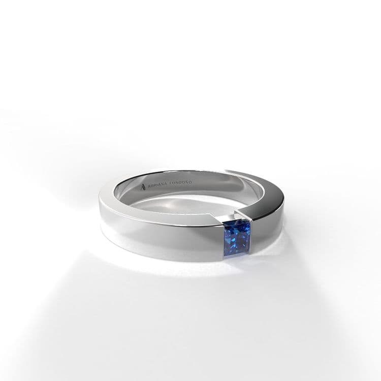 Anillo solitario hong kong 0,15 cts