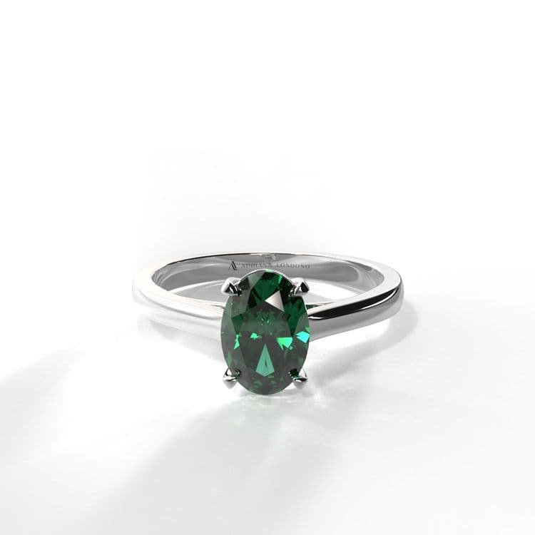 Anillo solitario escocia 0,50 cts 