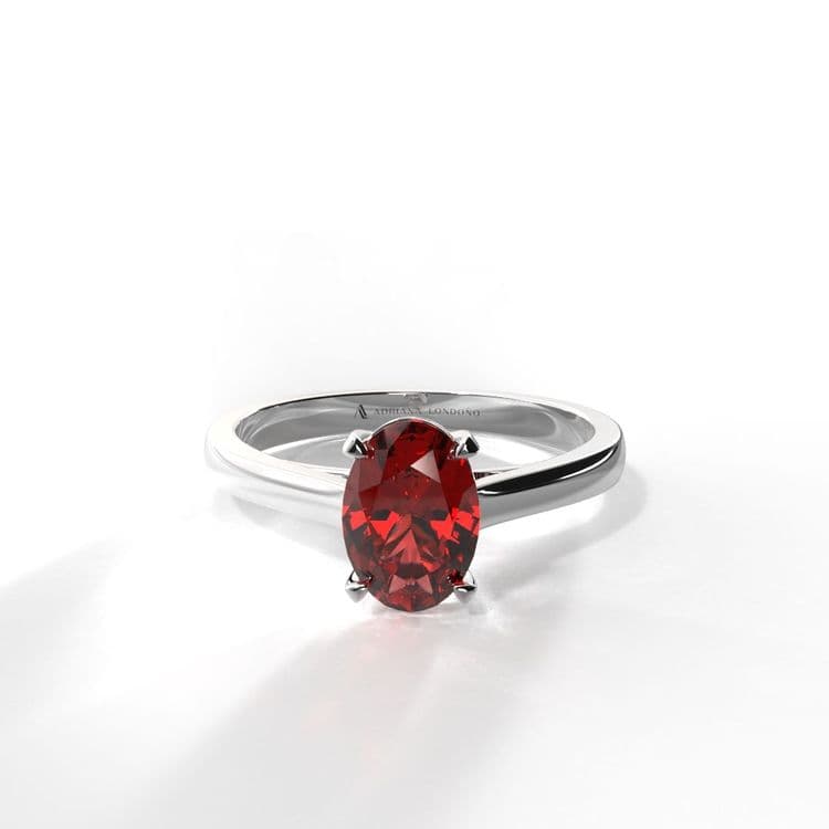 Anillo solitario escocia 0,50 cts 