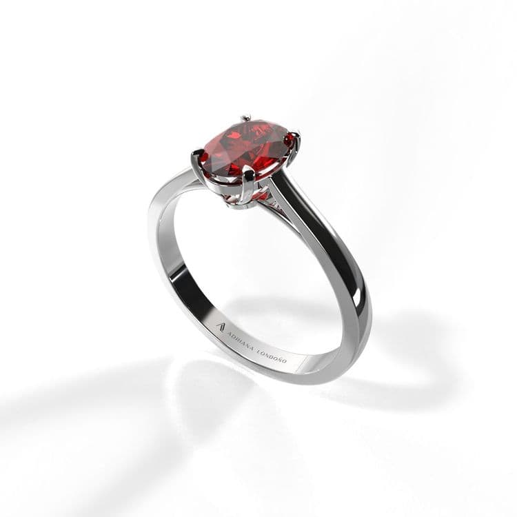 Anillo solitario escocia 0,50 cts 