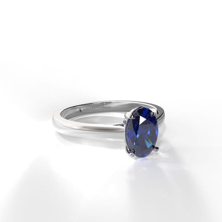 Anillo solitario escocia 0,50 cts 