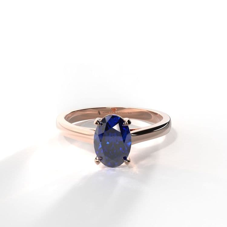 Anillo solitario escocia 0,50 cts 