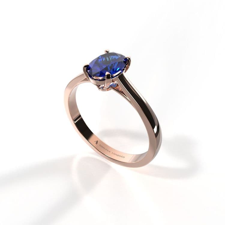 Anillo solitario escocia 0,50 cts 