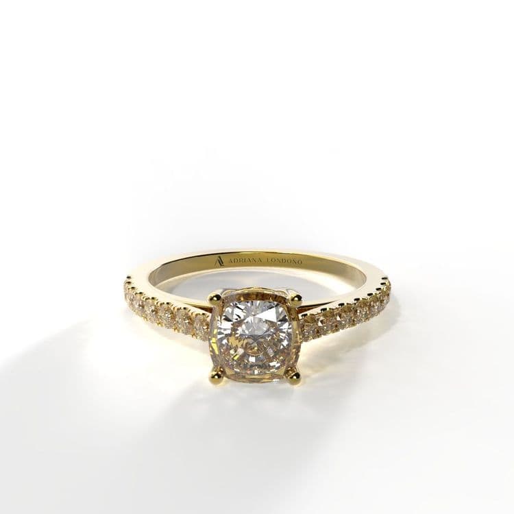 Anillo kyoto 0,50 cts frances