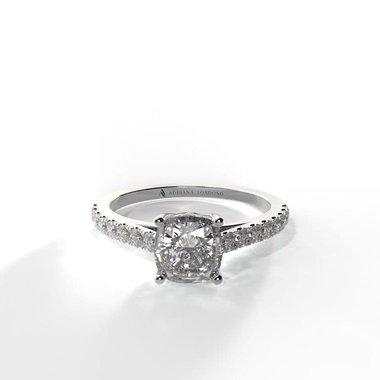 Anillo kyoto 0,50 cts frances