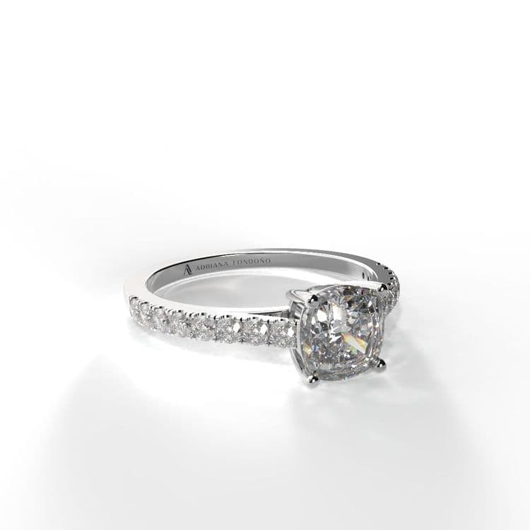 Anillo kyoto 0,50 cts frances