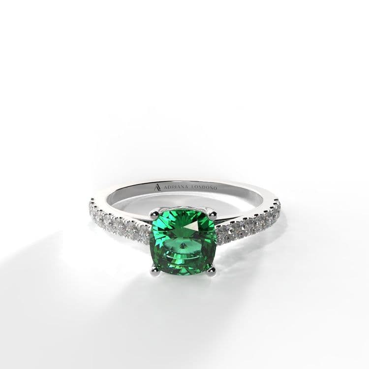 Anillo kyoto 0,50 cts frances