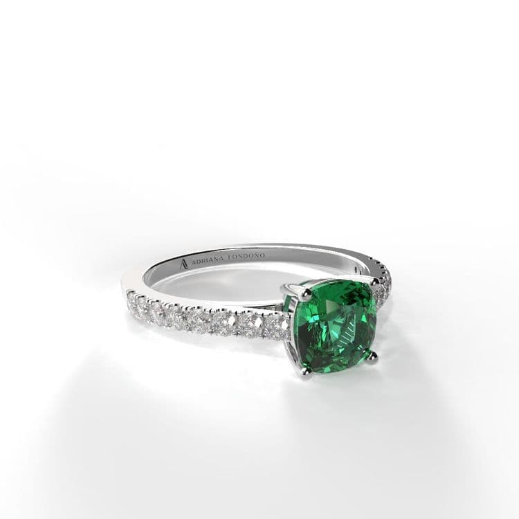 Anillo kyoto 0,50 cts frances