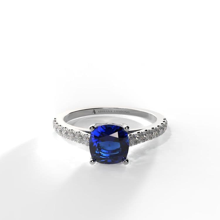 Anillo kyoto 0,50 cts frances