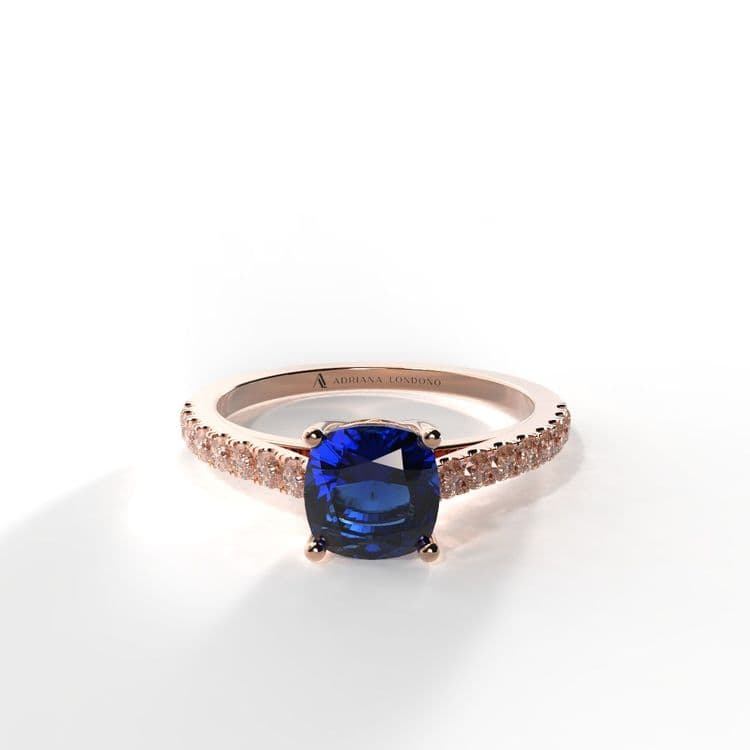 Anillo kyoto 0,50 cts frances