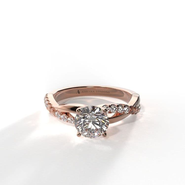 Anillo lisboa 0,60 cts al francés