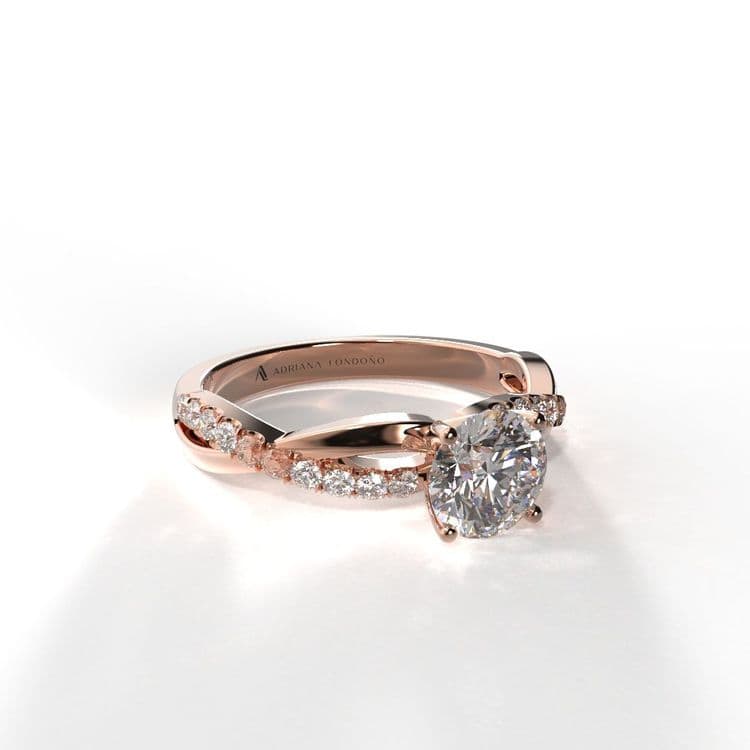 Anillo lisboa 0,60 cts al francés