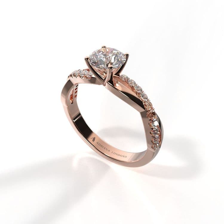 Anillo lisboa 0,60 cts al francés