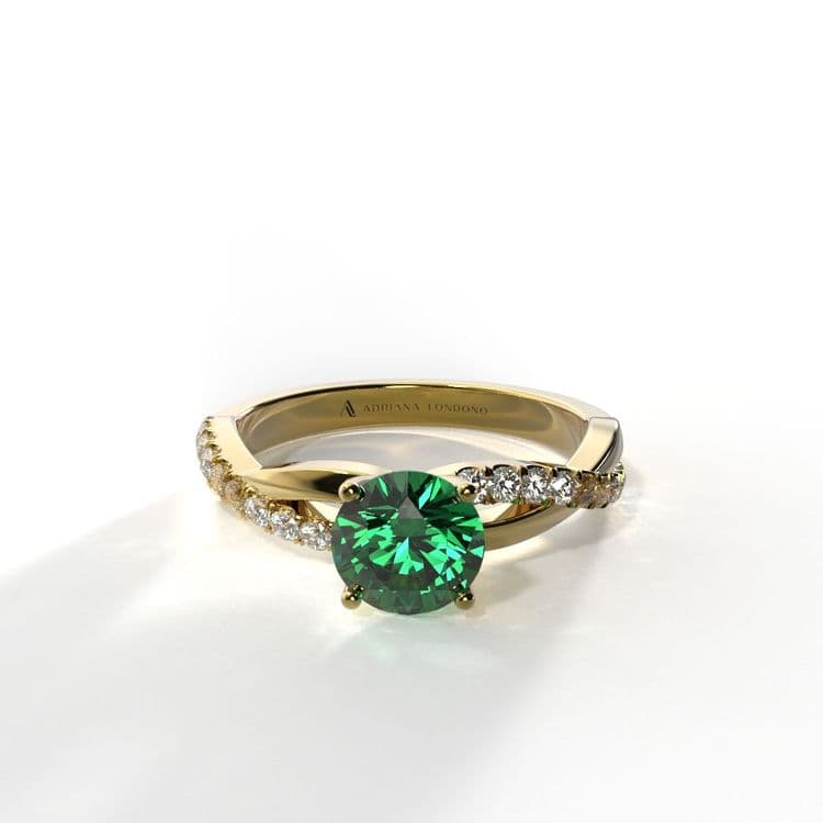 Anillo lisboa 0,60 cts al francés