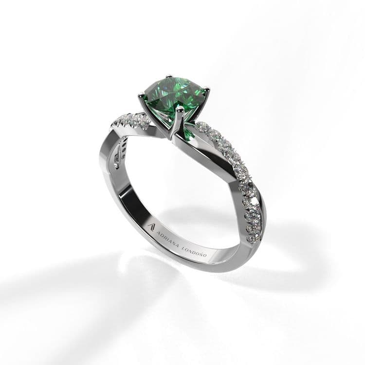 Anillo lisboa 0,60 cts al francés