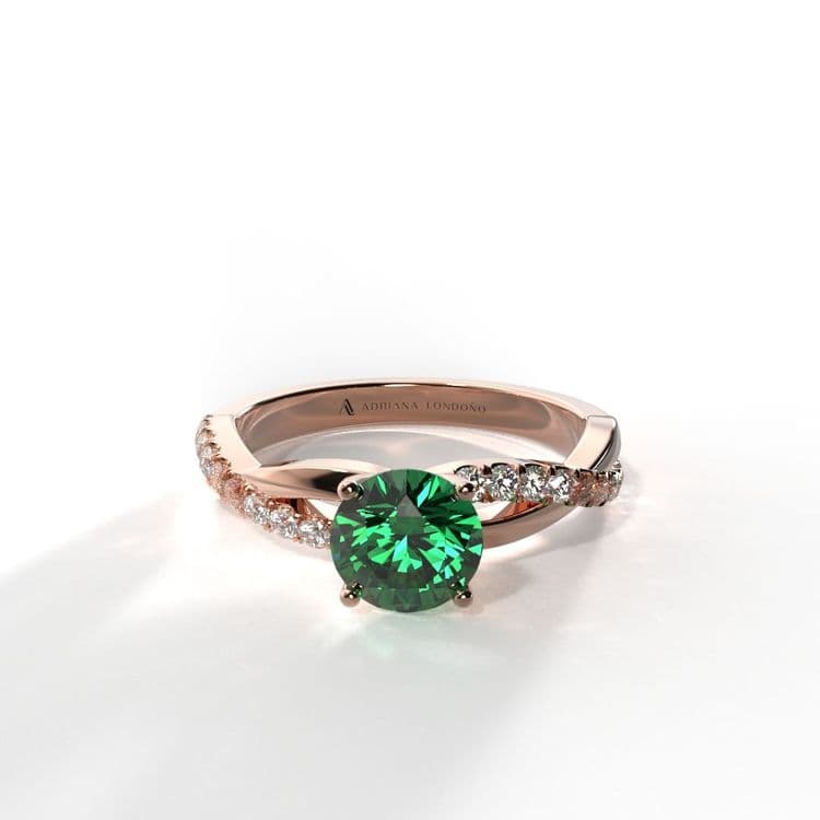 Anillo lisboa 0,60 cts al frances