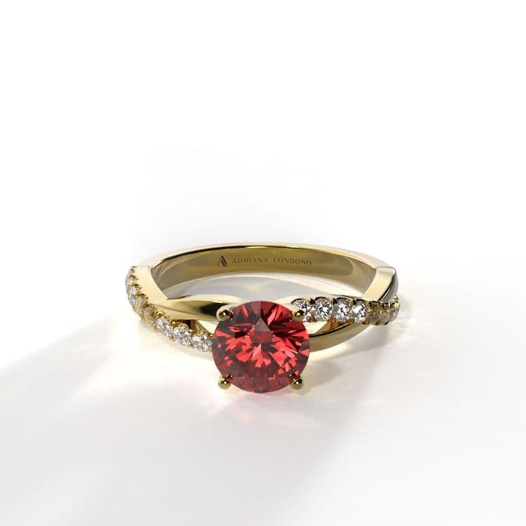 Anillo lisboa 0,60 cts al francés