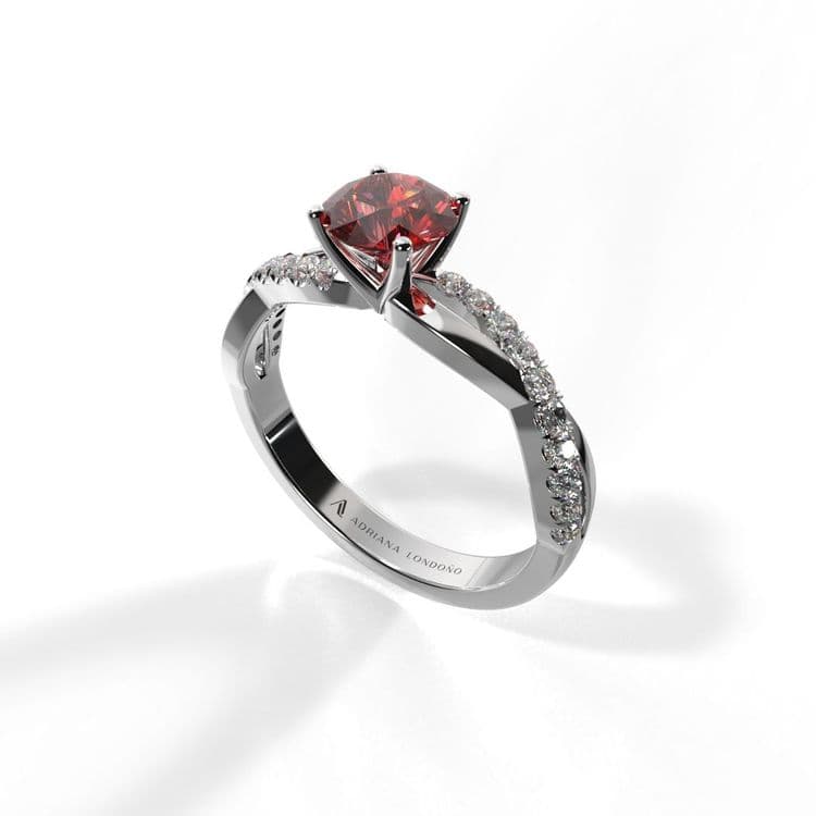 Anillo lisboa 0,60 cts al francés