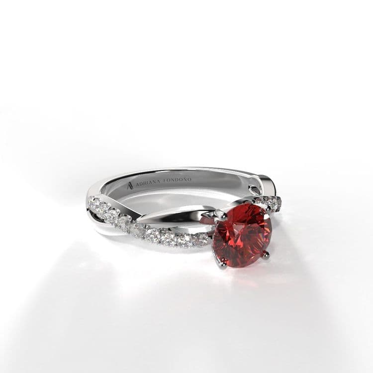 Anillo lisboa 0,60 cts al francés