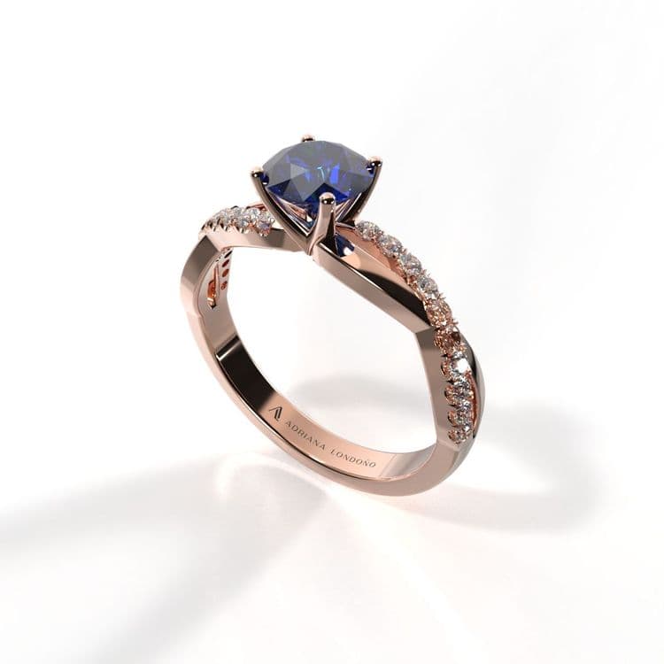 Anillo lisboa 0,60 cts al francés