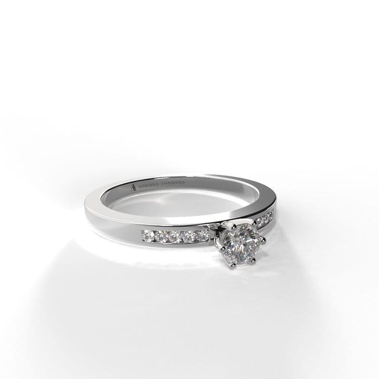 Anillo irlanda 0,15 cts