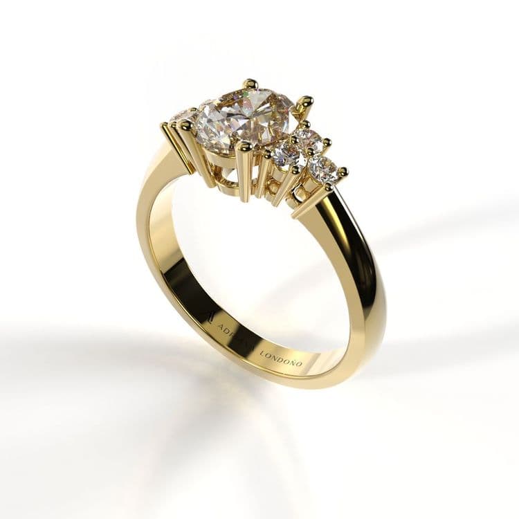 Anillo santorini 0,50 cts