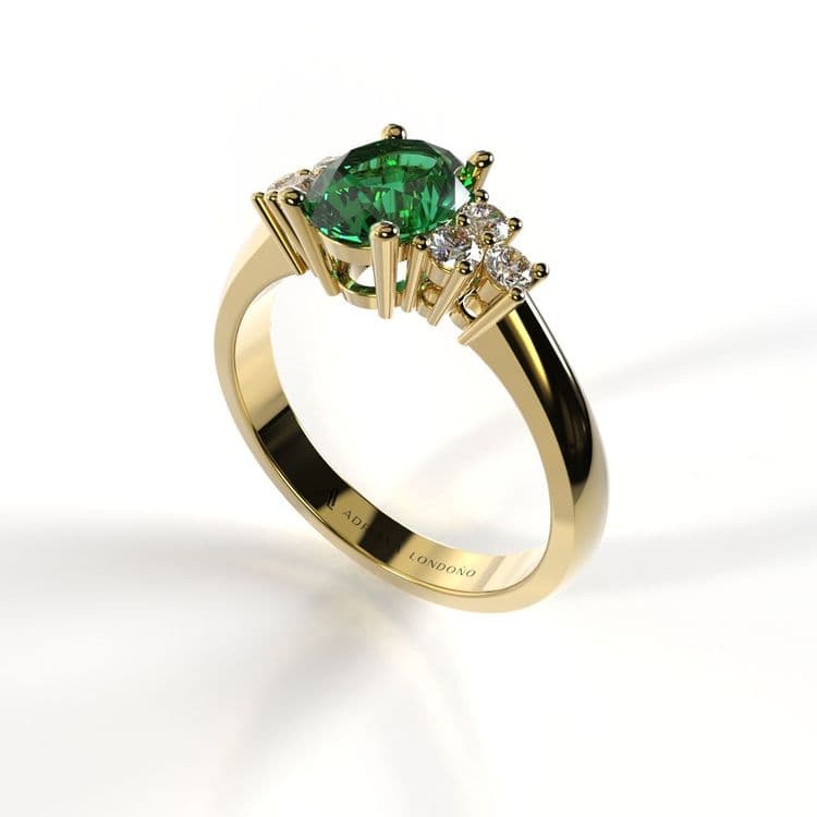 Anillo santorini 0,50 cts