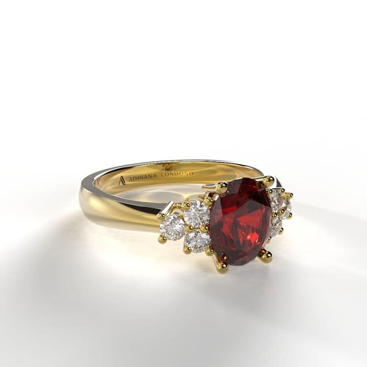 Anillo santorini 0,50 cts