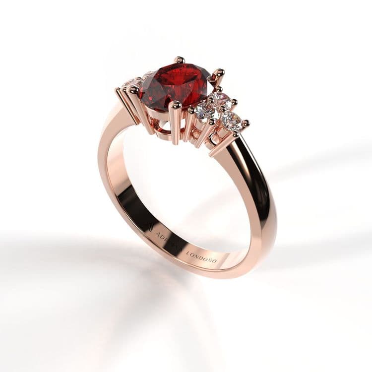 Anillo santorini 0,50 cts