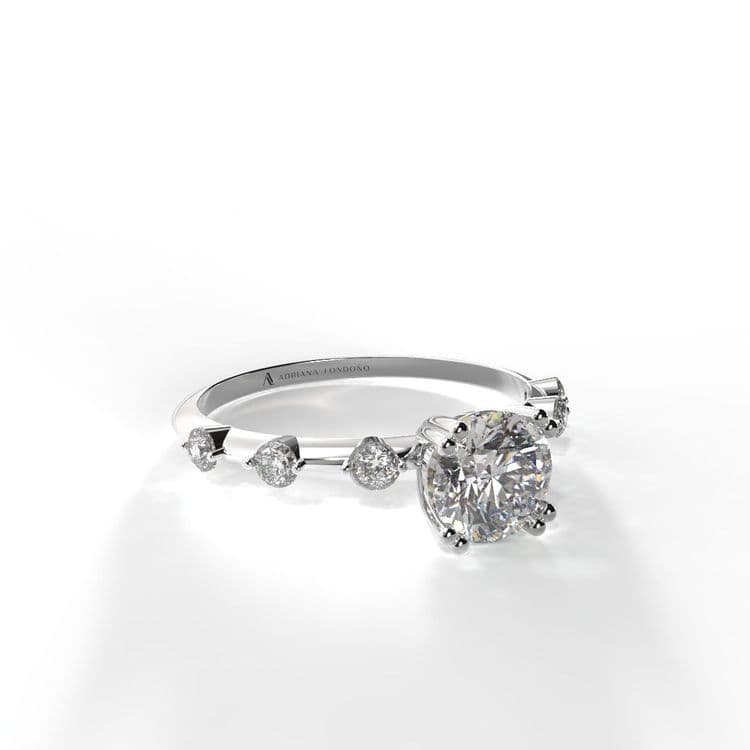 Anillo denver 0,50 cts