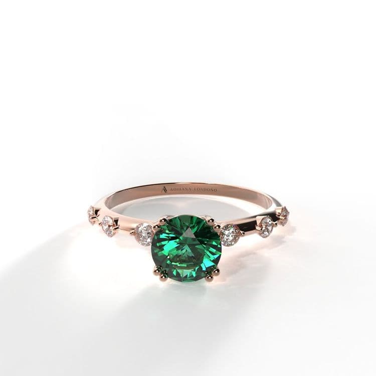 Anillo denver 0,50 cts