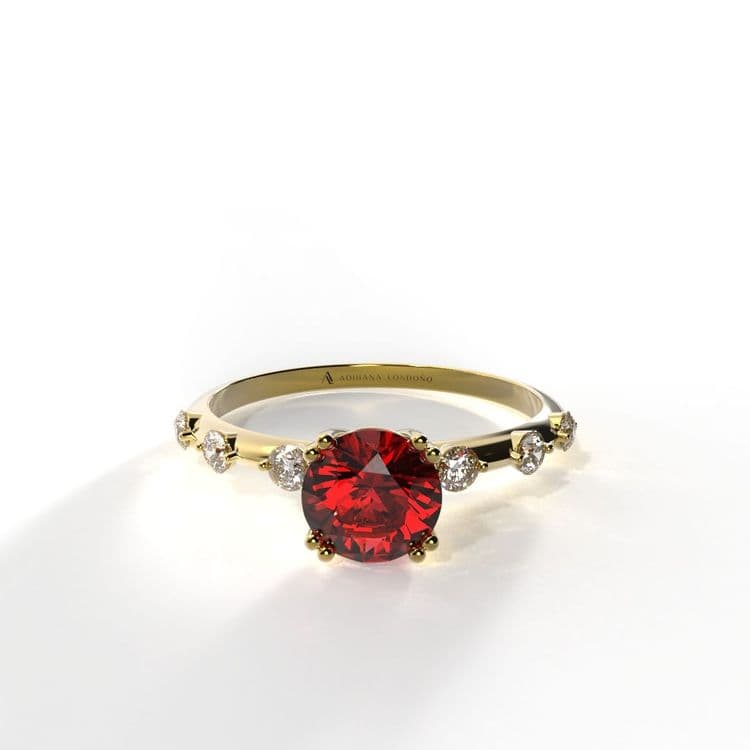 Anillo denver 0,50 cts