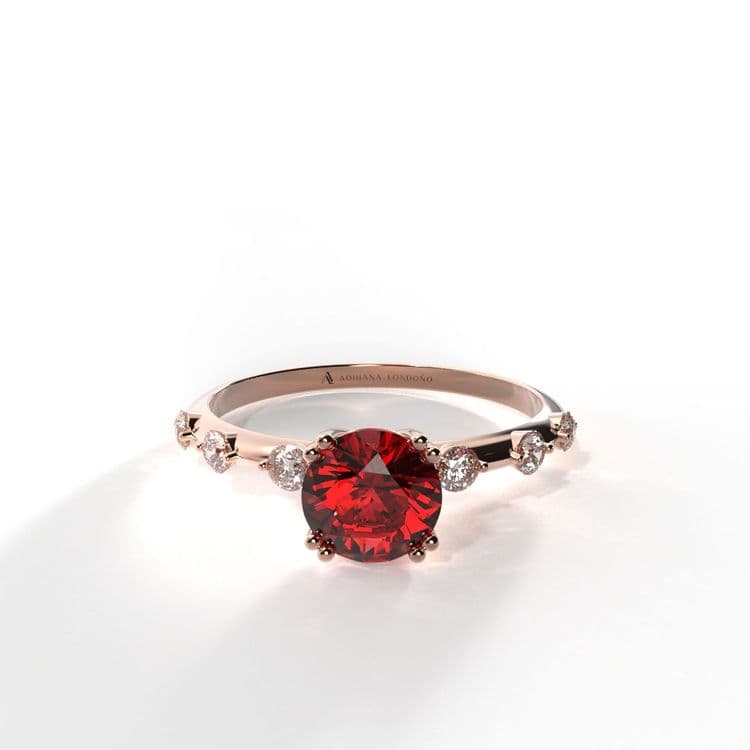 Anillo denver 0,50 cts