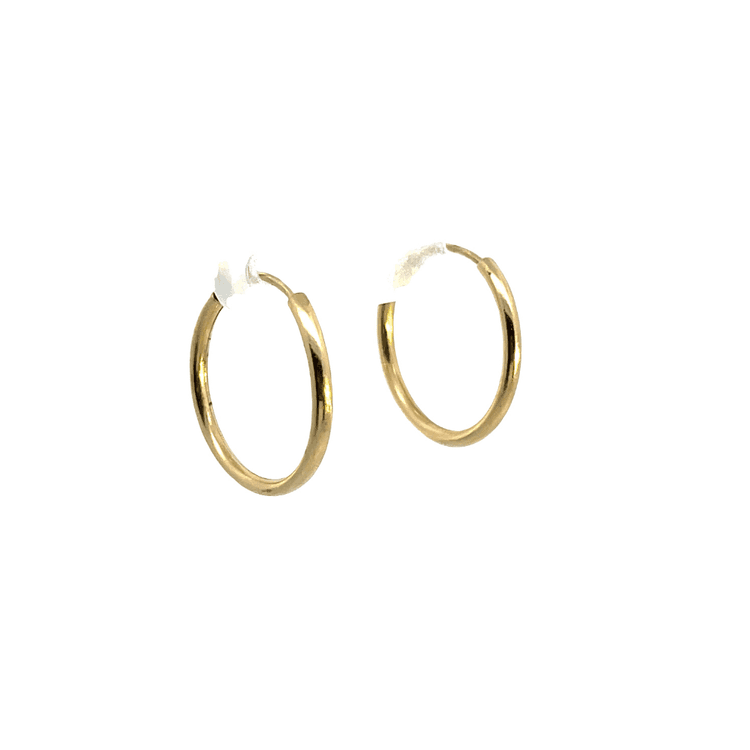 Candongas tubulares lisas 16.5mm