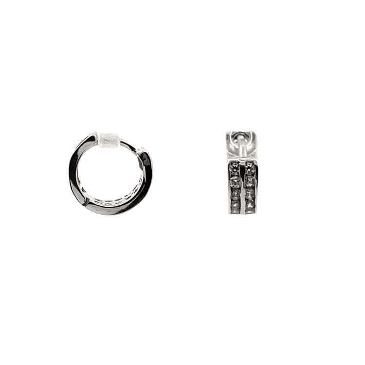 Candongas circones al carre 2 hileras 9.5mm