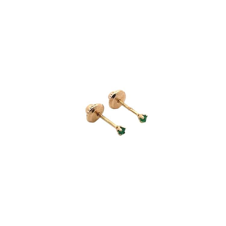 Topos 4 uñas esmeraldas 0,06 cts 