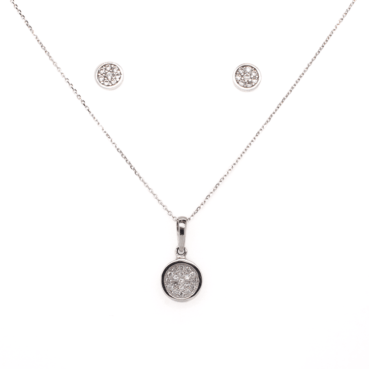 Aderezo set dije aretes circones